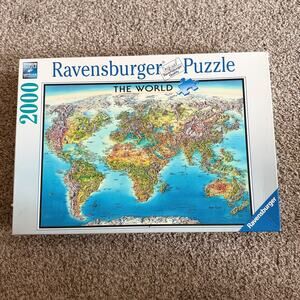 Ravensburger The World Map Jigsaw Puzzle 2000 Pieces 2010